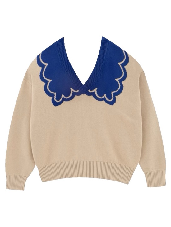 The Tiny Big Sister Sweaters - Tiny Cottons sailor sweater